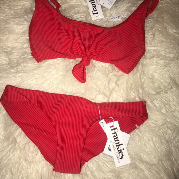 Brand New in Pkg Frankie's Bikini Top & Bottom - Picture 4 of 4